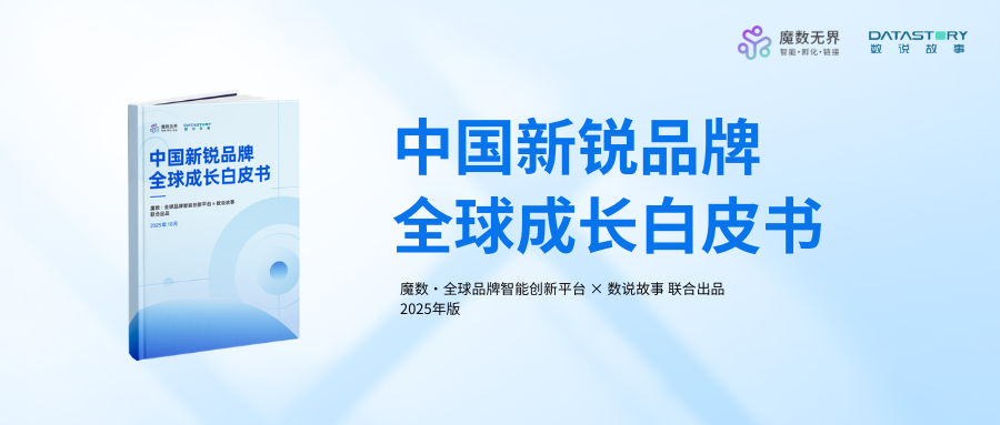 数说故事发布《中国新锐品牌全球成长白皮书》：五力模型重构品牌增长路径